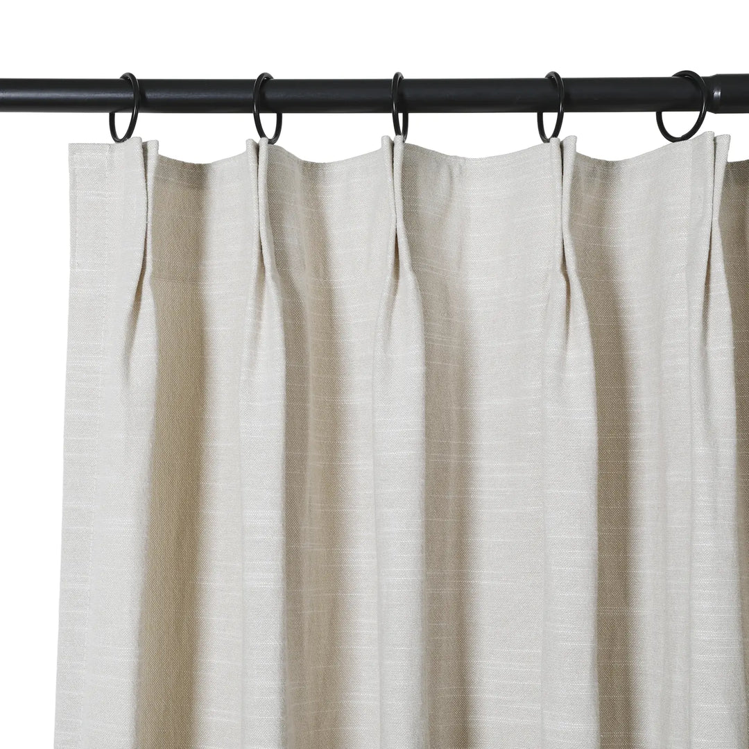 Joy Linen Curtains & Drapes Pleated