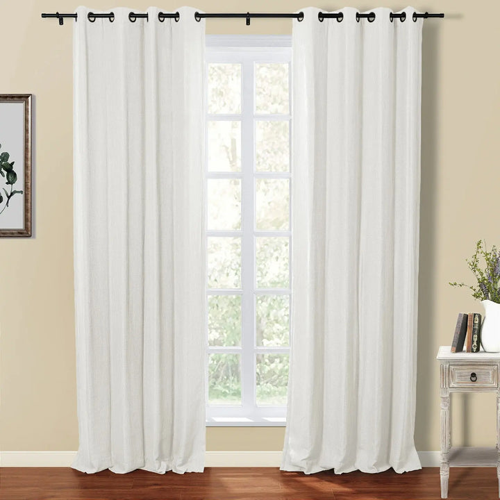 Kay  Linen Curtains & Drapes Grommet