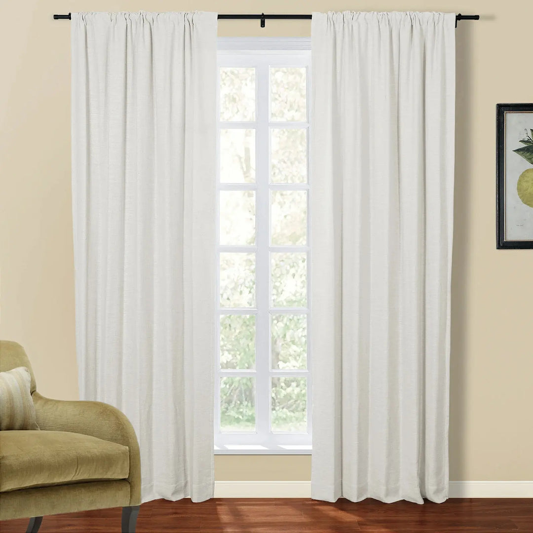 Kay Linen Curtains & Drapes Soft Top