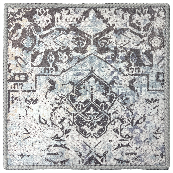 Lana Synthetic Blue Rug