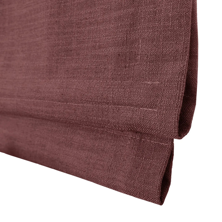 Kay Linen Roman Blinds & Shades | Plain Fold