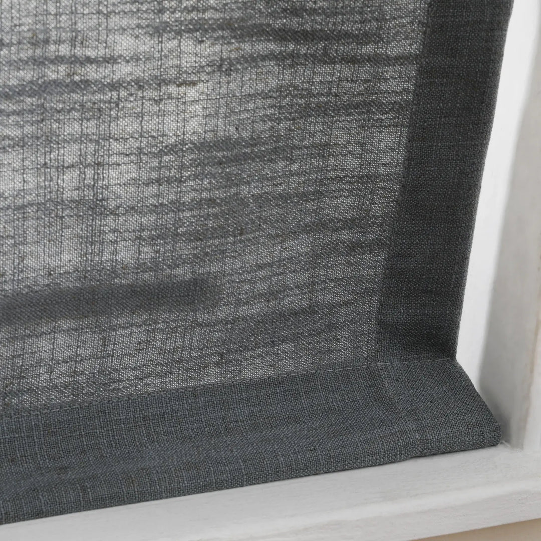 Kay Linen Roman Blinds & Shades | Plain Fold