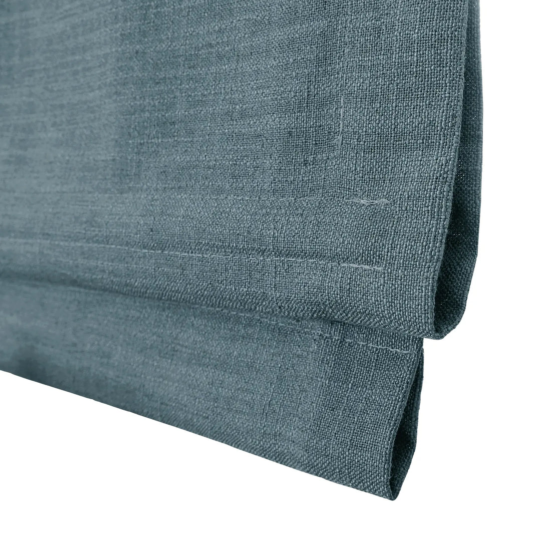 Kay Linen Roman Blinds & Shades | Plain Fold