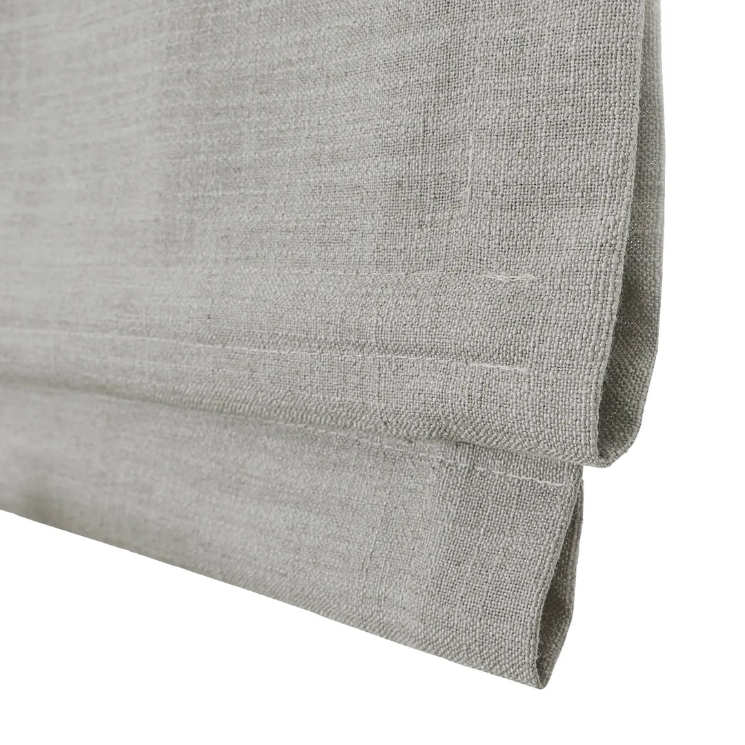 Kay Linen Roman Blinds & Shades | Plain Fold