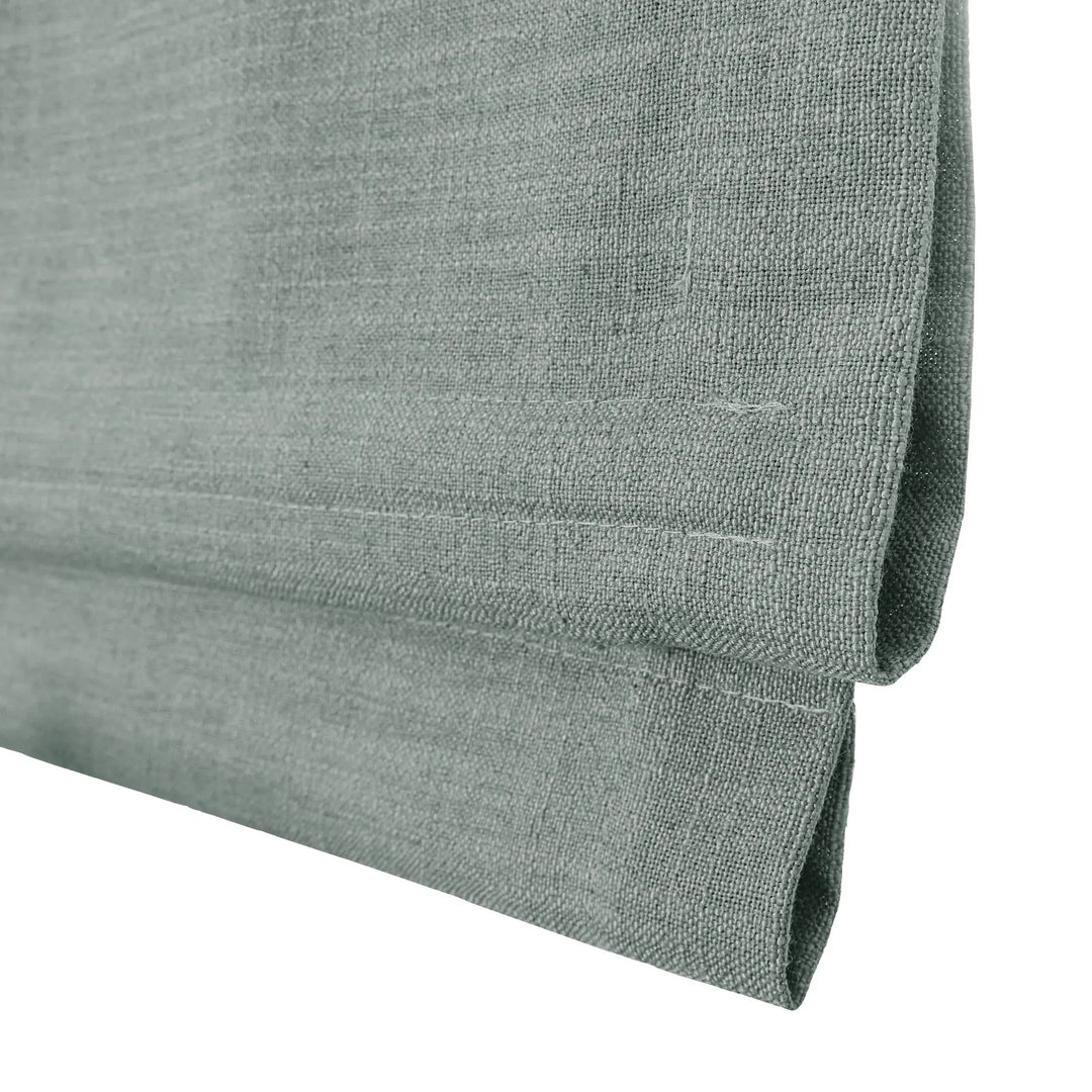 Kay Linen Roman Blinds & Shades | Plain Fold