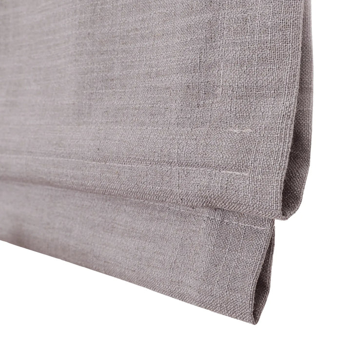 Kay Linen Roman Blinds & Shades | Plain Fold