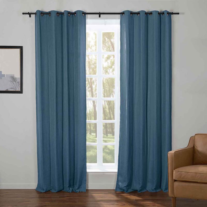 Kay  Linen Curtains & Drapes Grommet