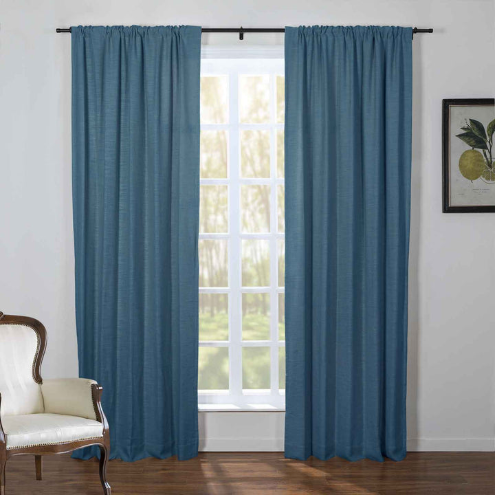 Kay Linen Curtains & Drapes Soft Top