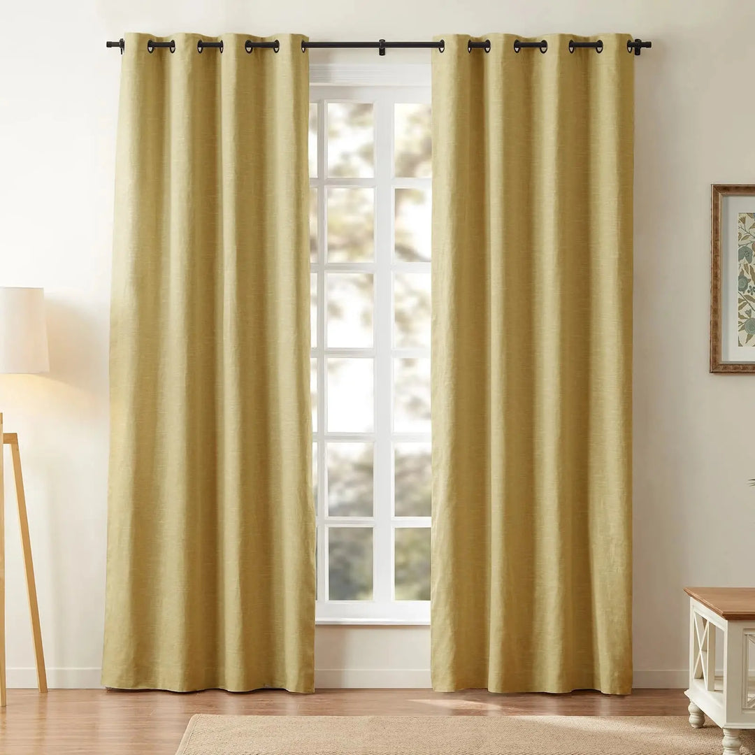 Joy Linen Curtains & Drapes Grommet