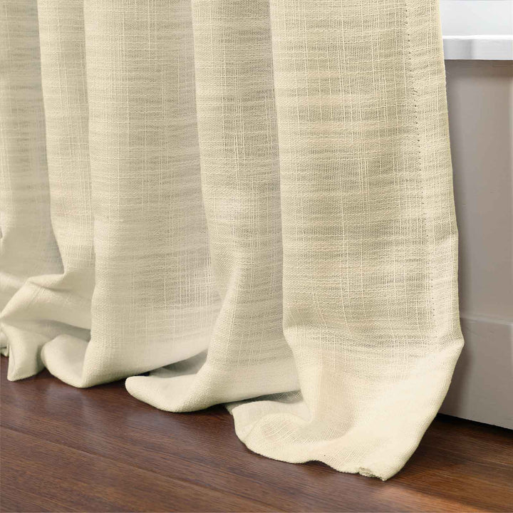 Kay Linen Curtains & Drapes Pleated