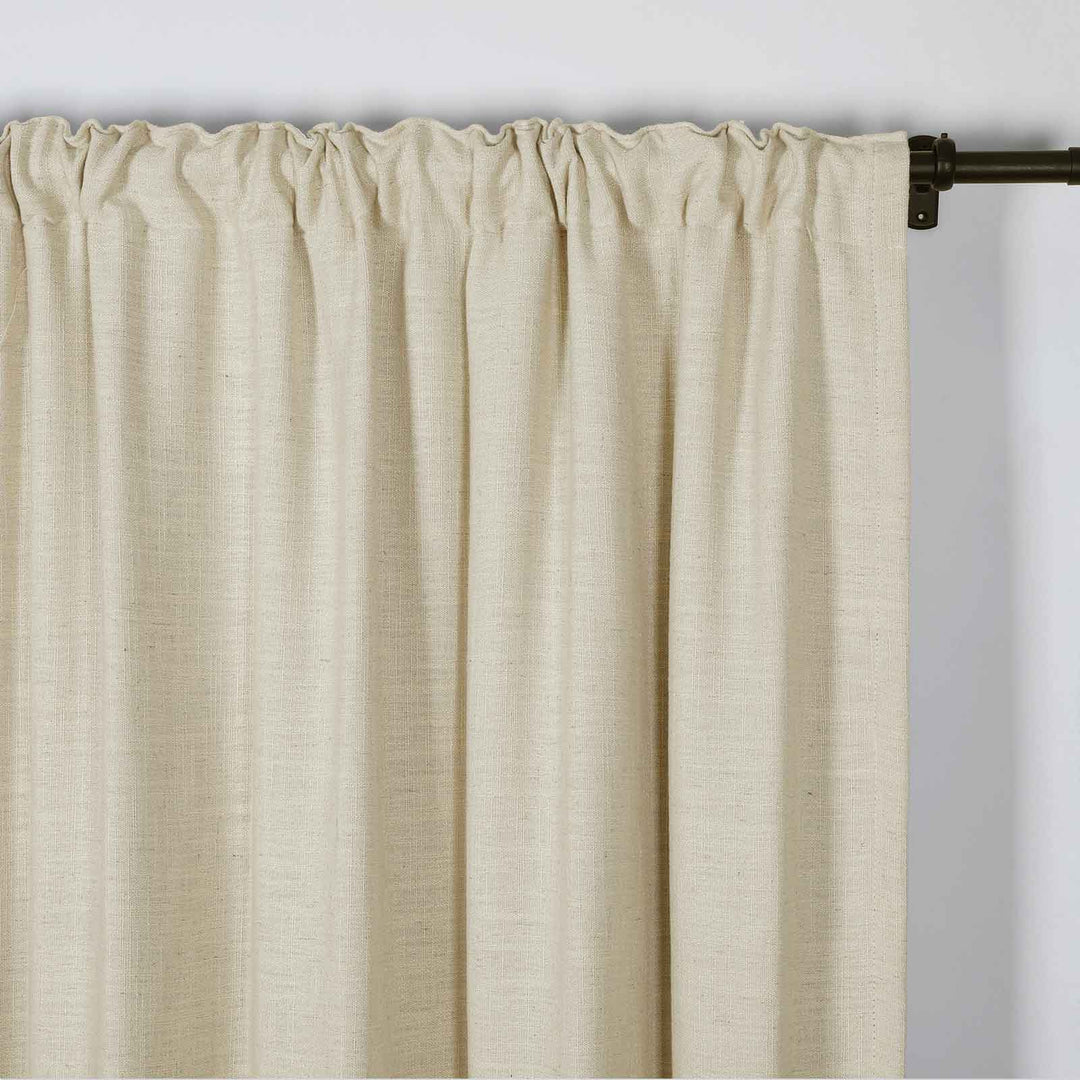 Kay Linen Curtains & Drapes Soft Top