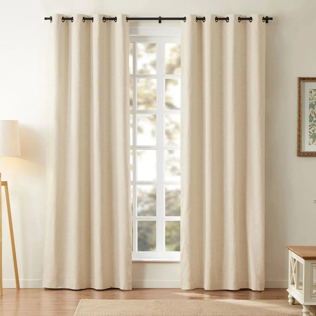 Joy Linen Curtains & Drapes Grommet