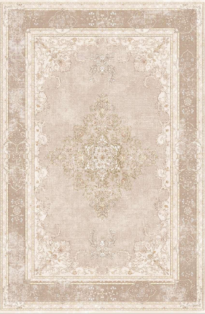 Kaia Taupe-Ivory Tufted Rug