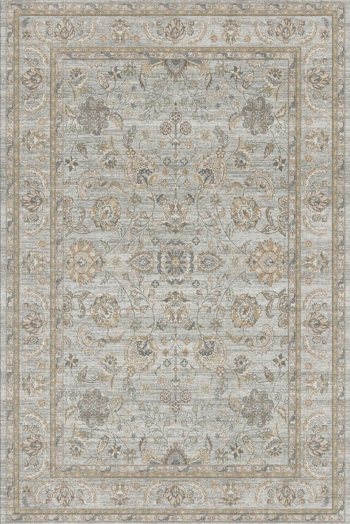 Anthea Gold Printed Rug