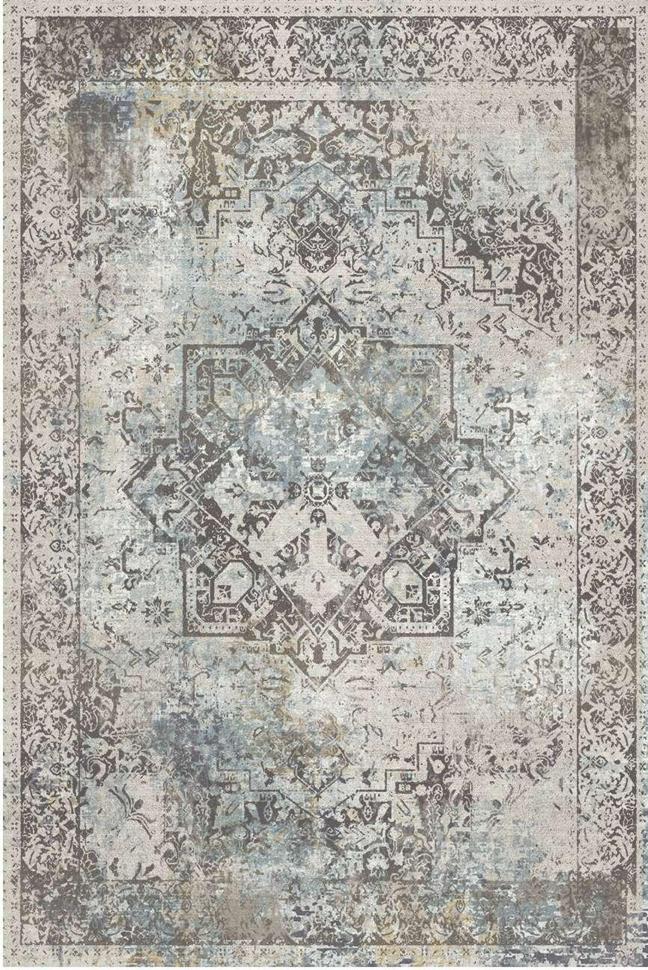 Lana Synthetic Blue Rug