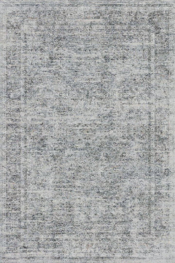 Goffney Western Denim Blue Printed Rug