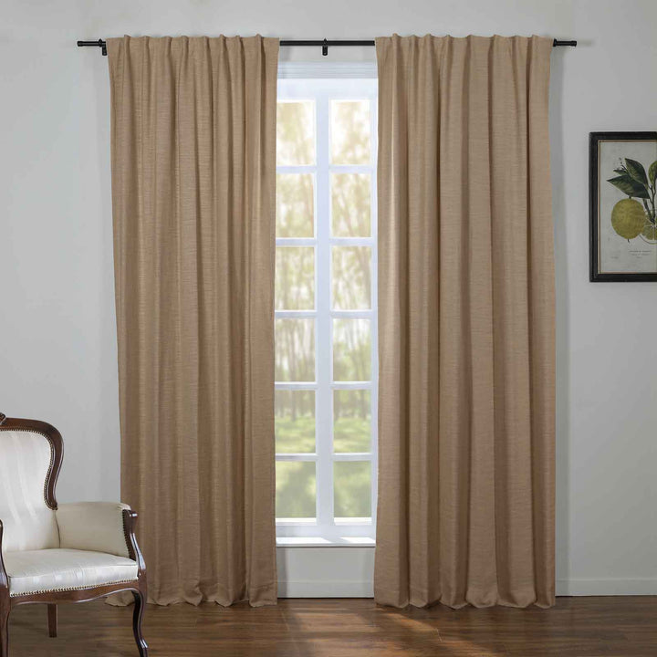 Kay Linen Curtains & Drapes Soft Top