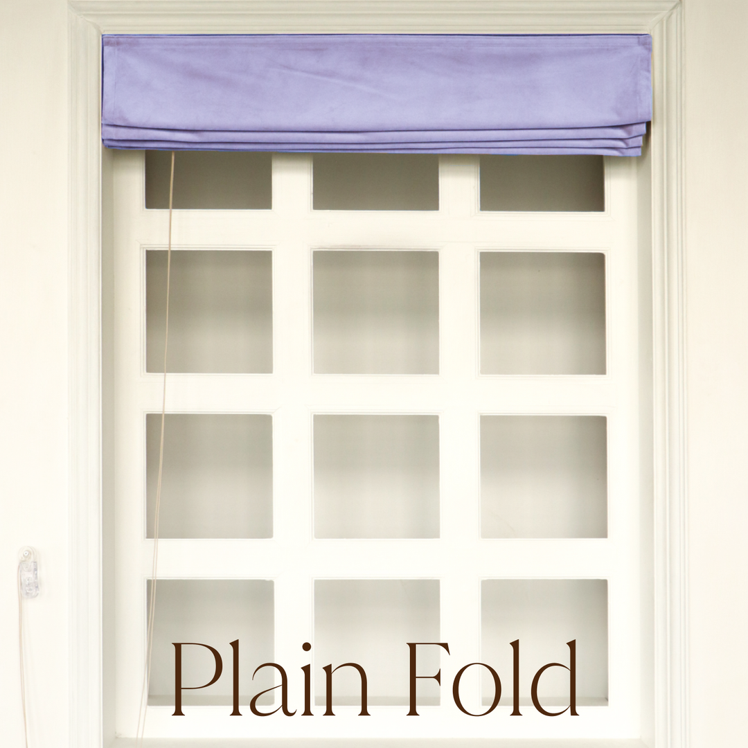 Birkin Velvet Roman Blinds & Shades | Plain Fold