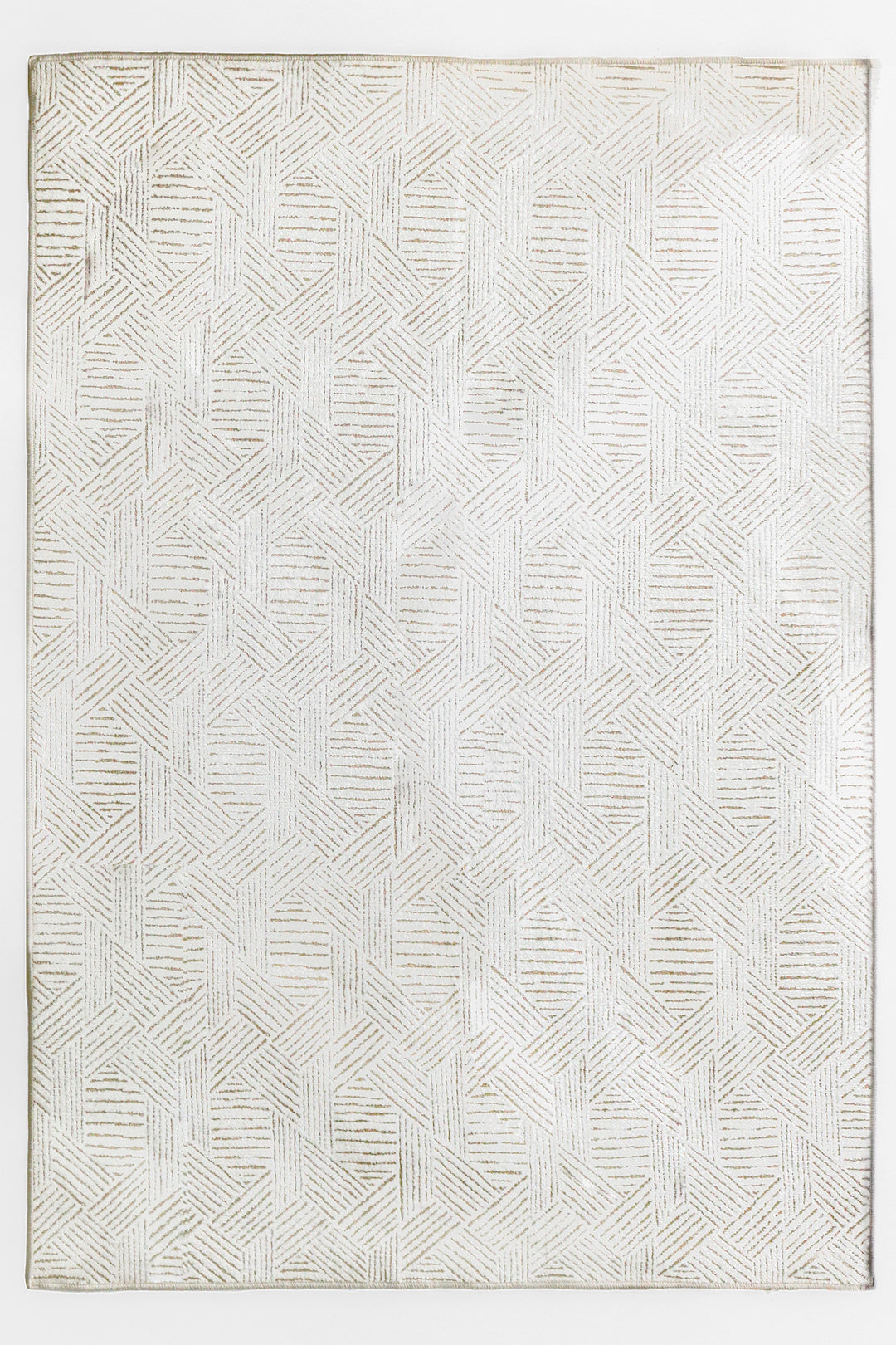 Finn Grown Gray-Stripe Jacquard Rug