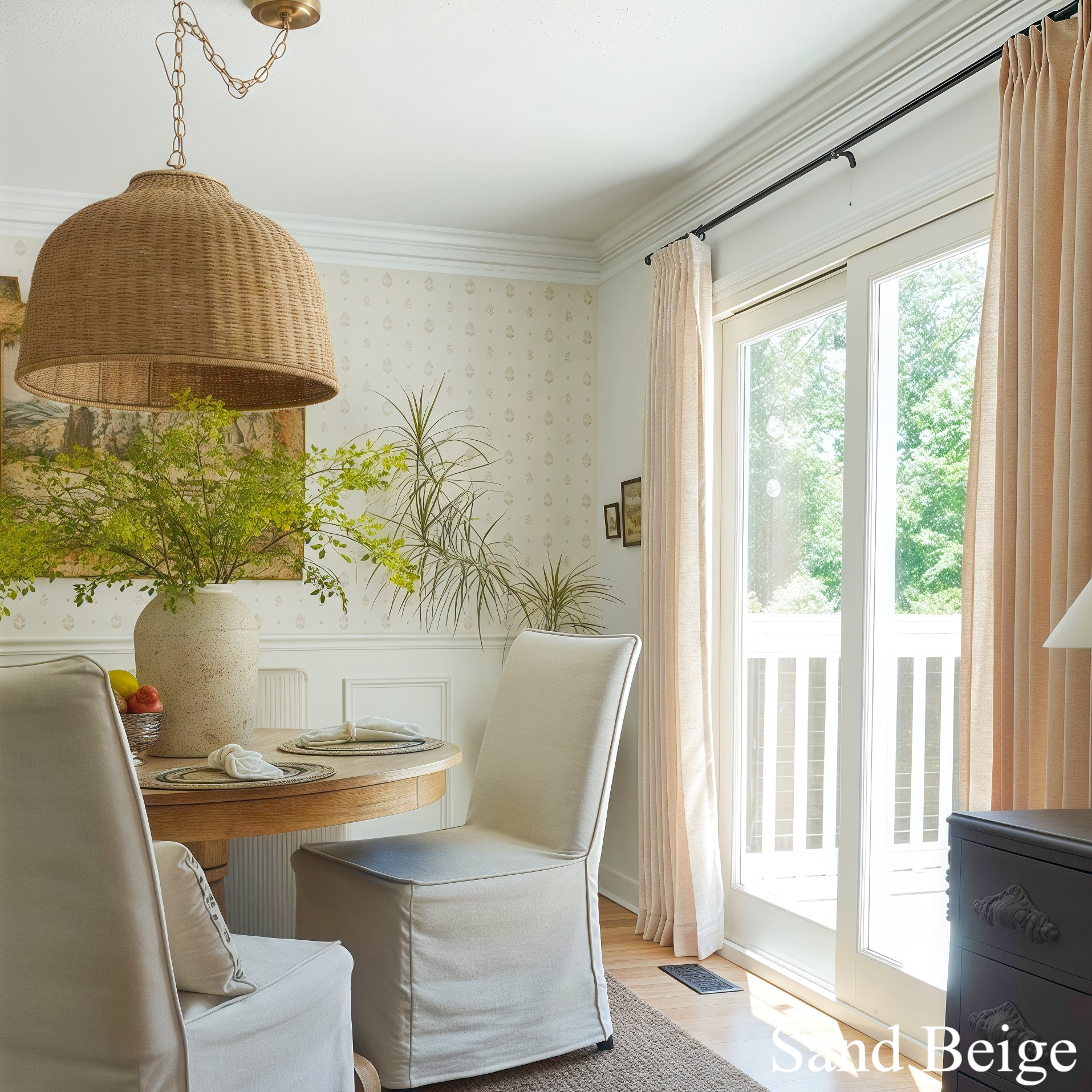 Lia Linen Curtains & Drapes Pleated