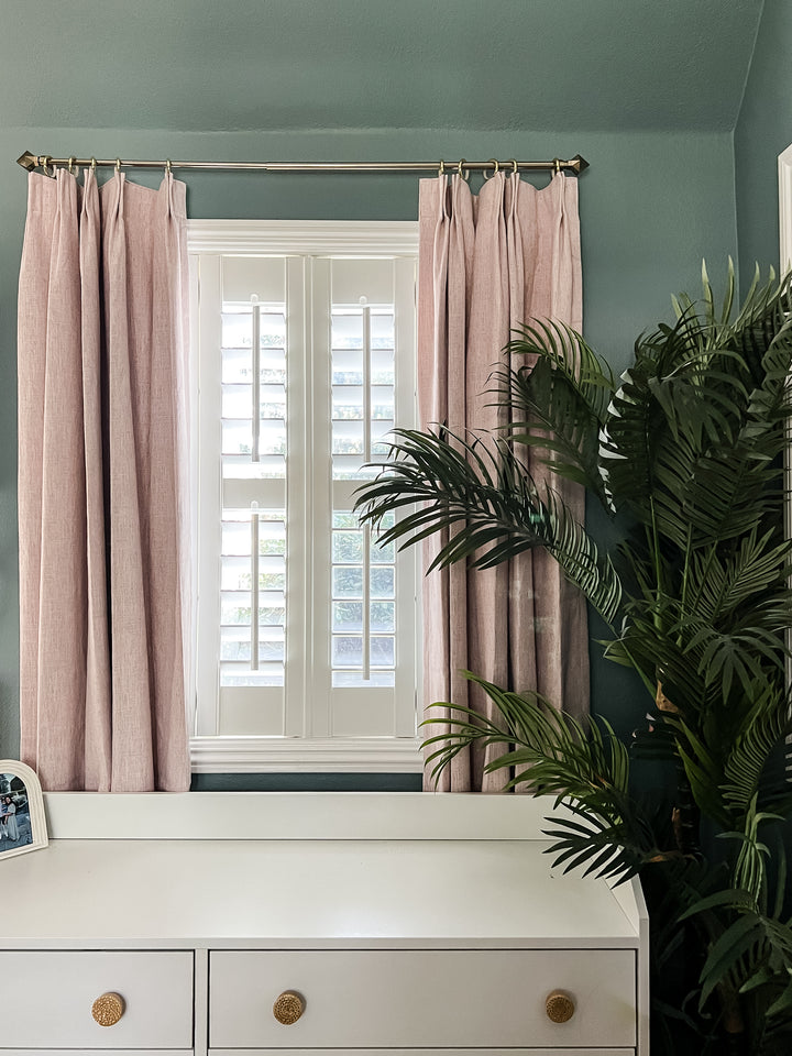 Lia Linen Blackout Curtains & Drapes