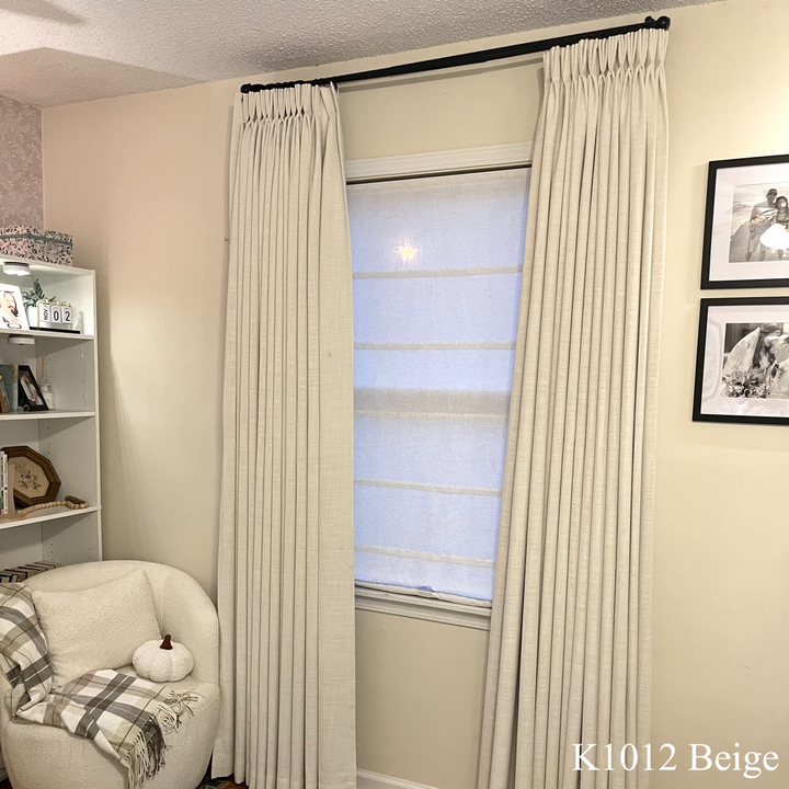 Kay Linen Blackout Curtains & Drapes