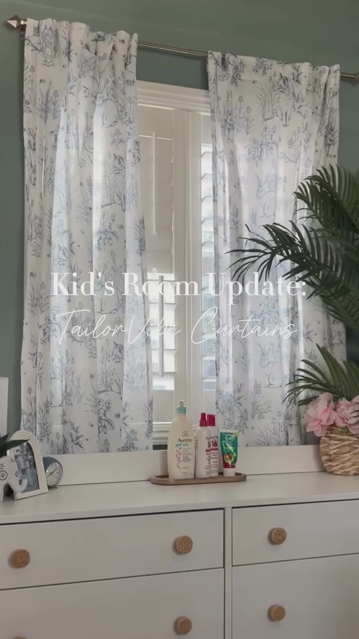 Lia Linen Blackout Curtains & Drapes