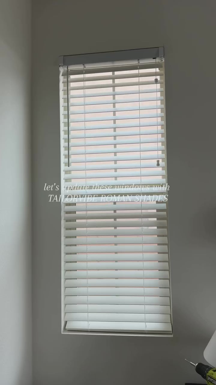 Kay Linen Roman Blinds & Shades | Flat Fold