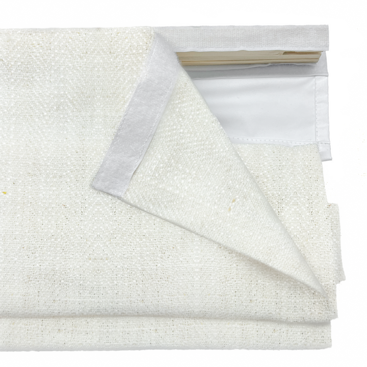 Sia Linen Roman Blinds & Shades | Flat Fold