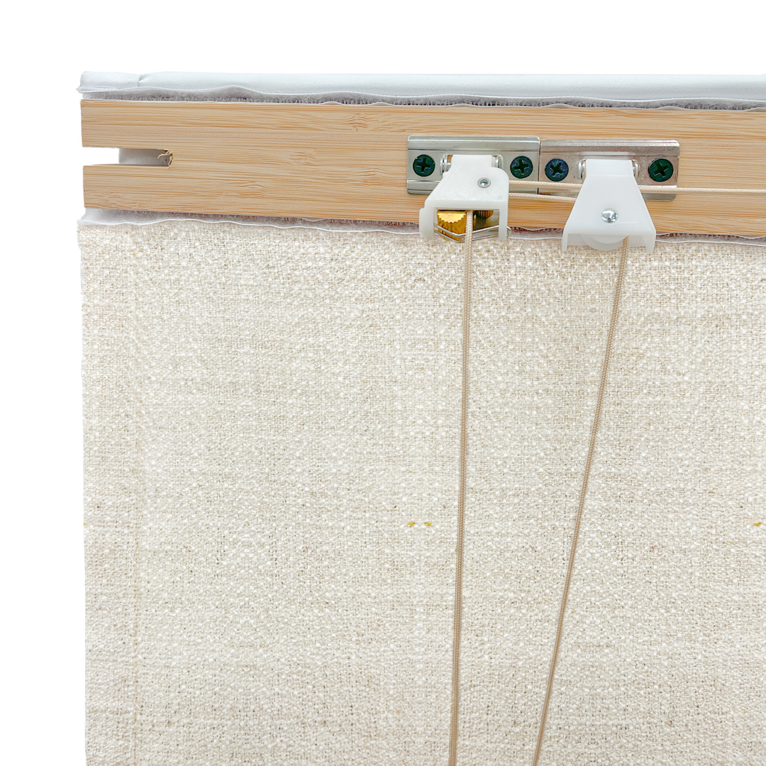 Sia Linen Roman Blinds & Shades Cord Lift | Relaxed