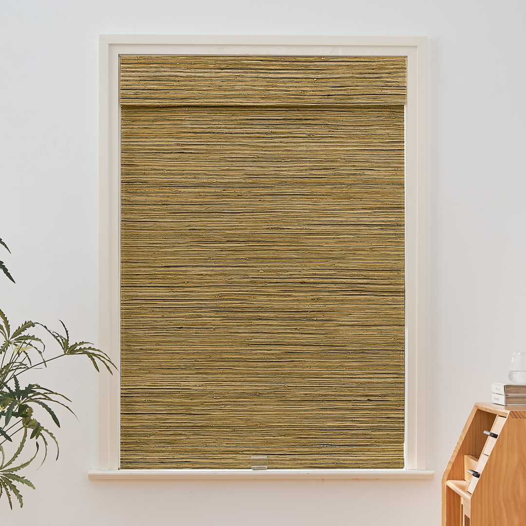 Tina Woven Bamboo Shade| Honeynut
