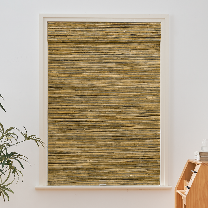 Tina Woven Bamboo Shade| Honeynut